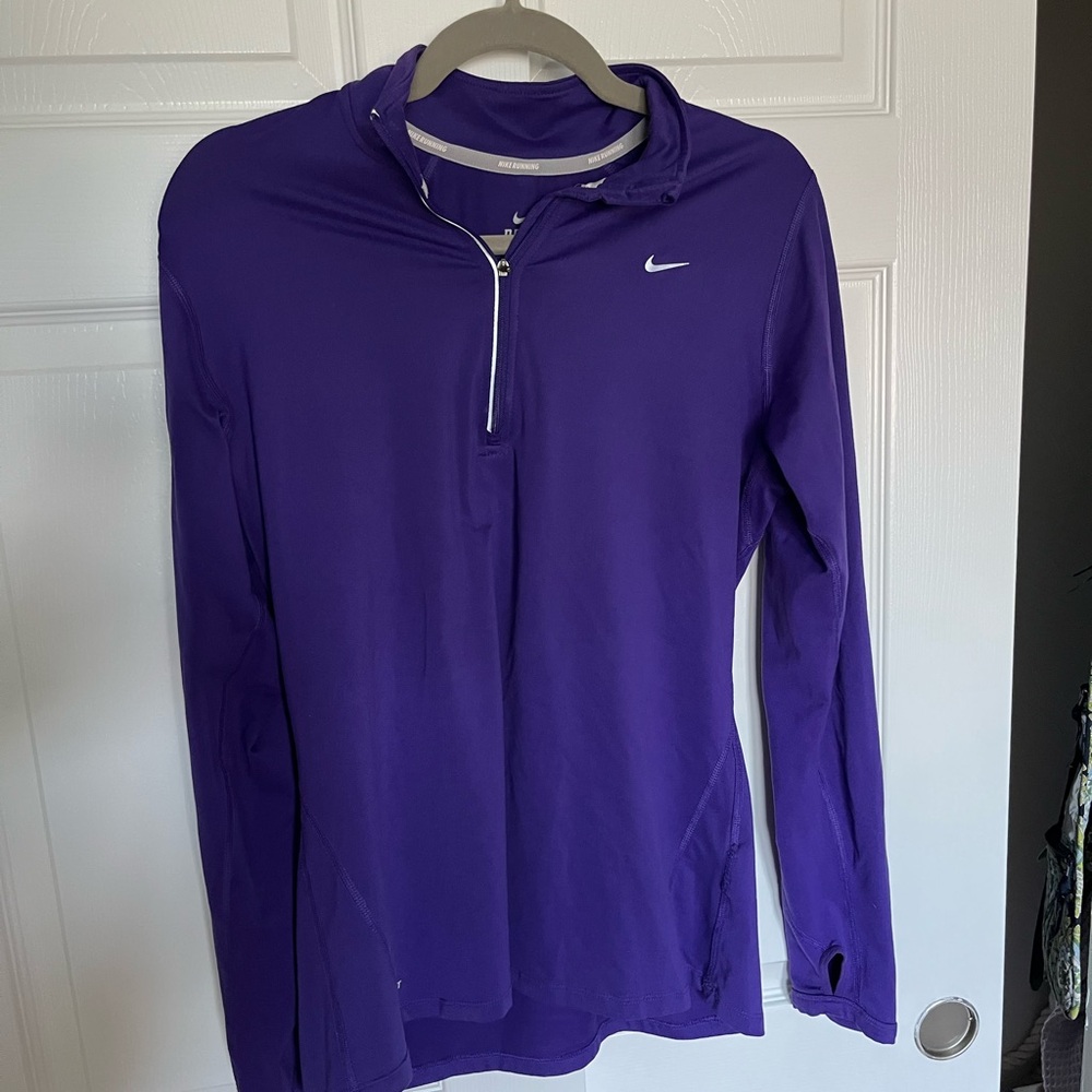 Nike Dri-FIT Purple Running Hoodie